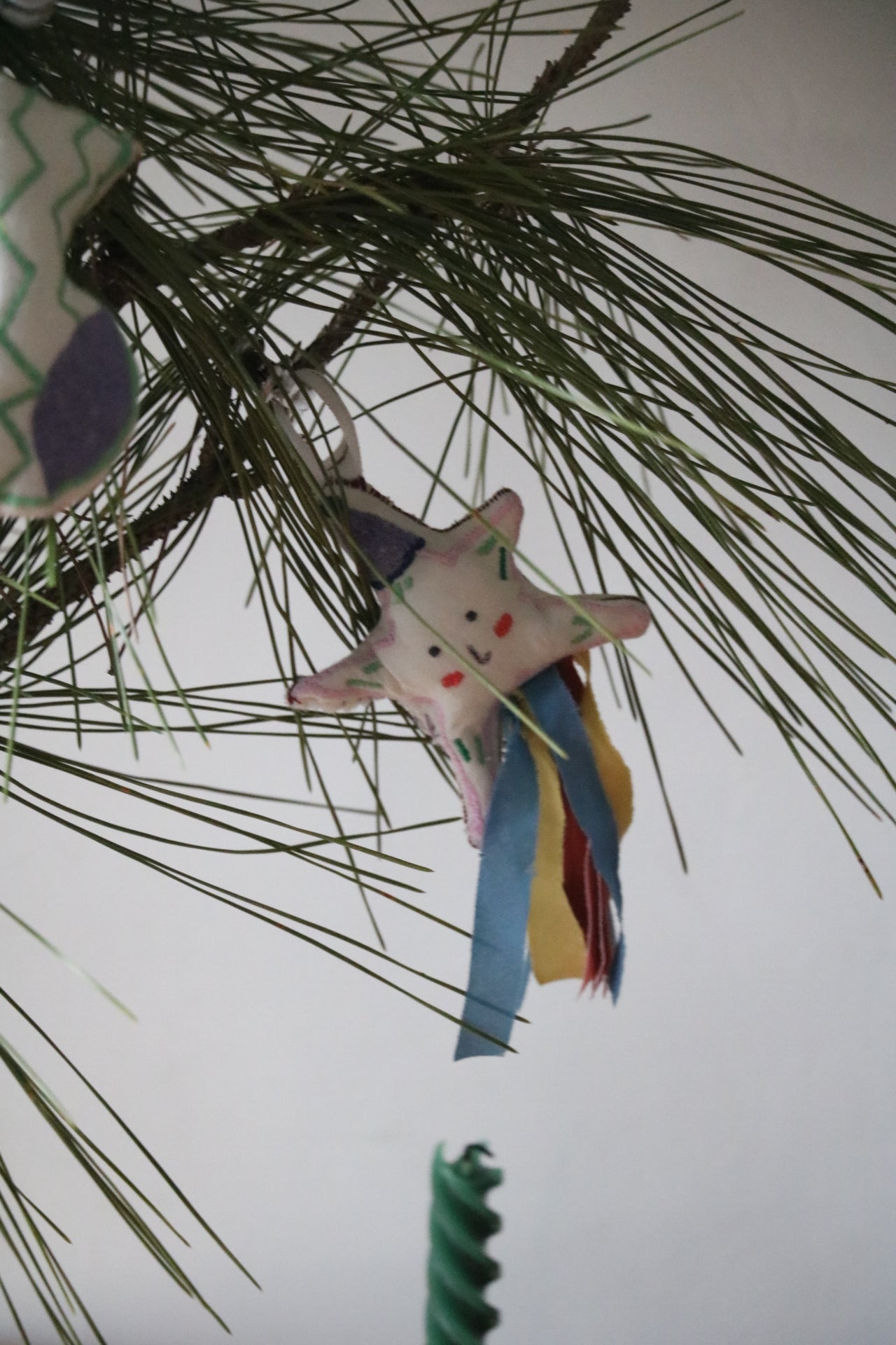 Handmade Shooting Star Christmas Ornament