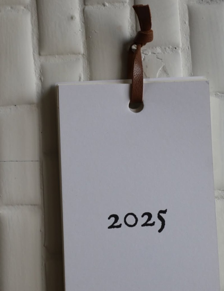 Handmade 2025 Calendar