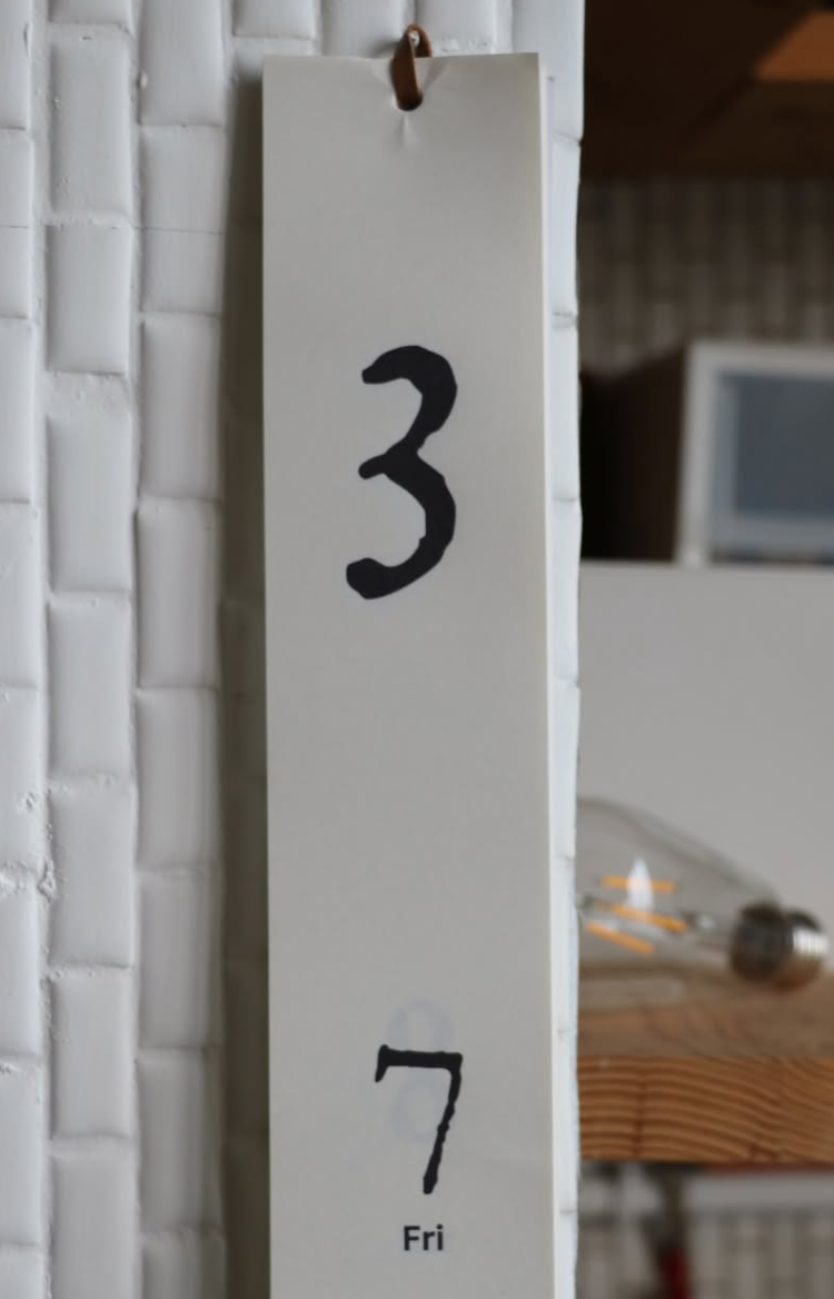 Handmade 2025 Calendar