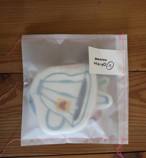 Handmade Cupcake Ice Cream Shaped Coaster