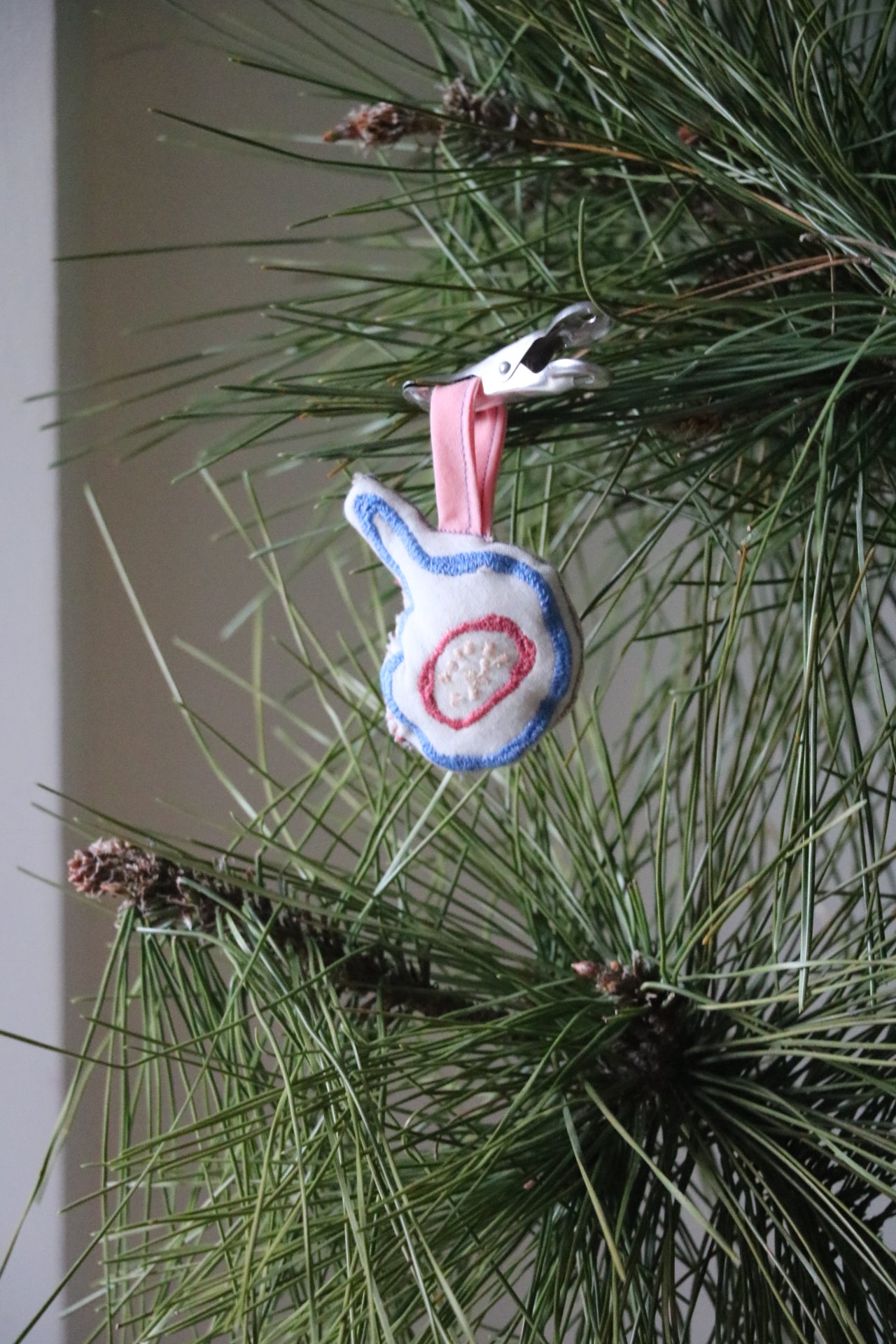 Handmade Snowman Christmas Ornament