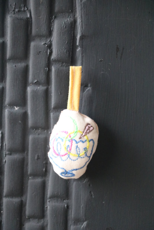 Handmade Ice Cream Cup Ornament