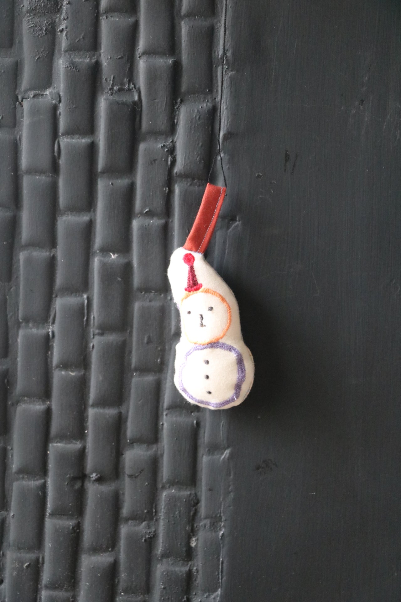 Handmade Snowman Christmas Ornament