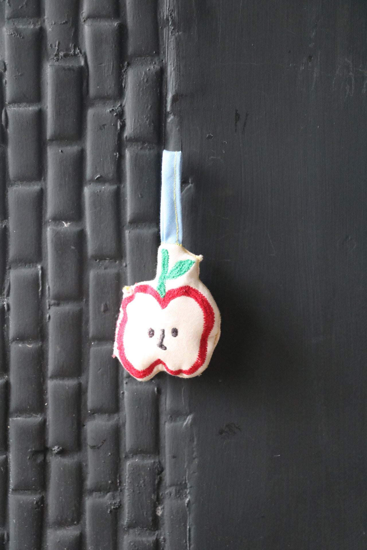 Handmade Apple‑Shaped Christmas Ornament