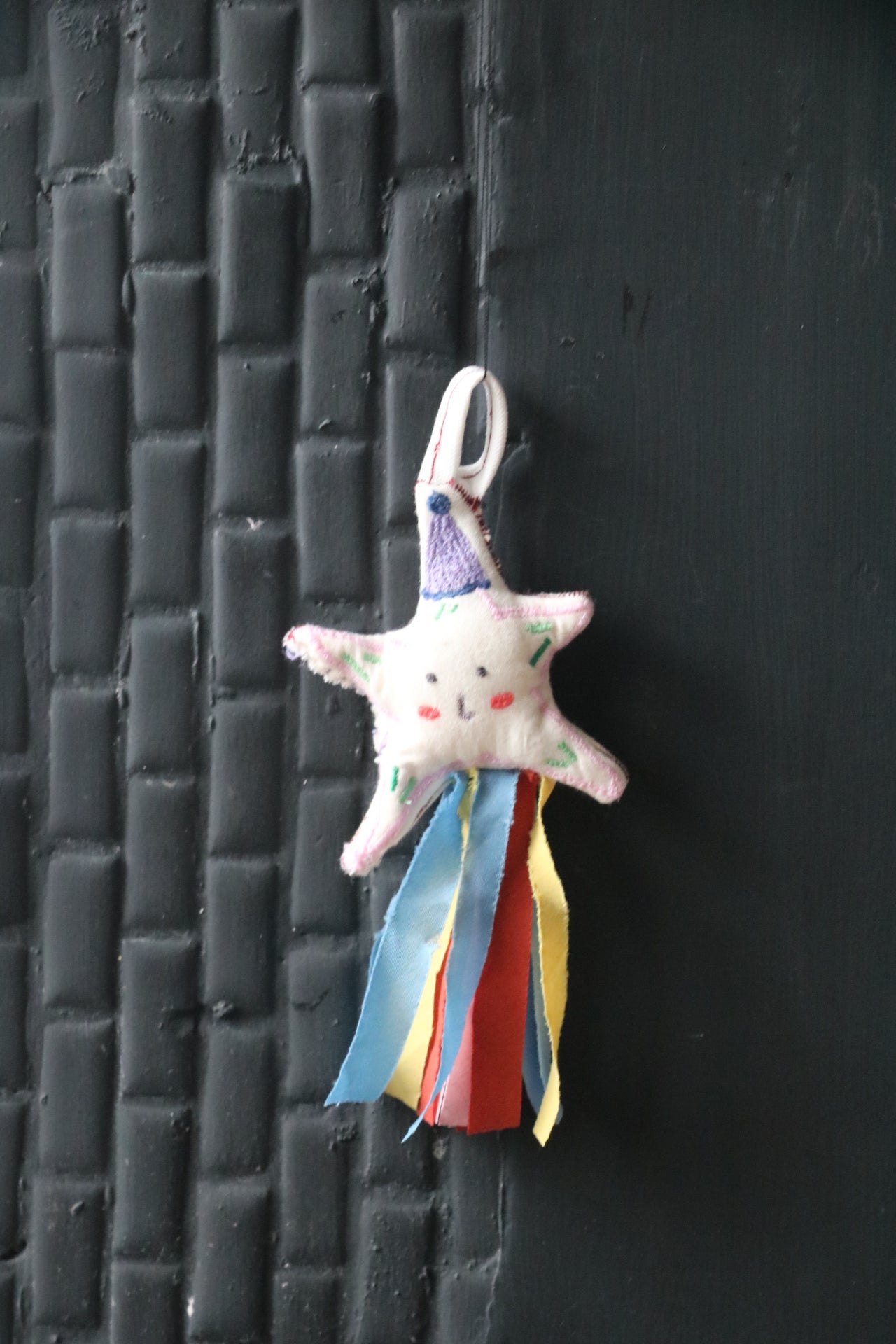 Handmade Shooting Star Christmas Ornament