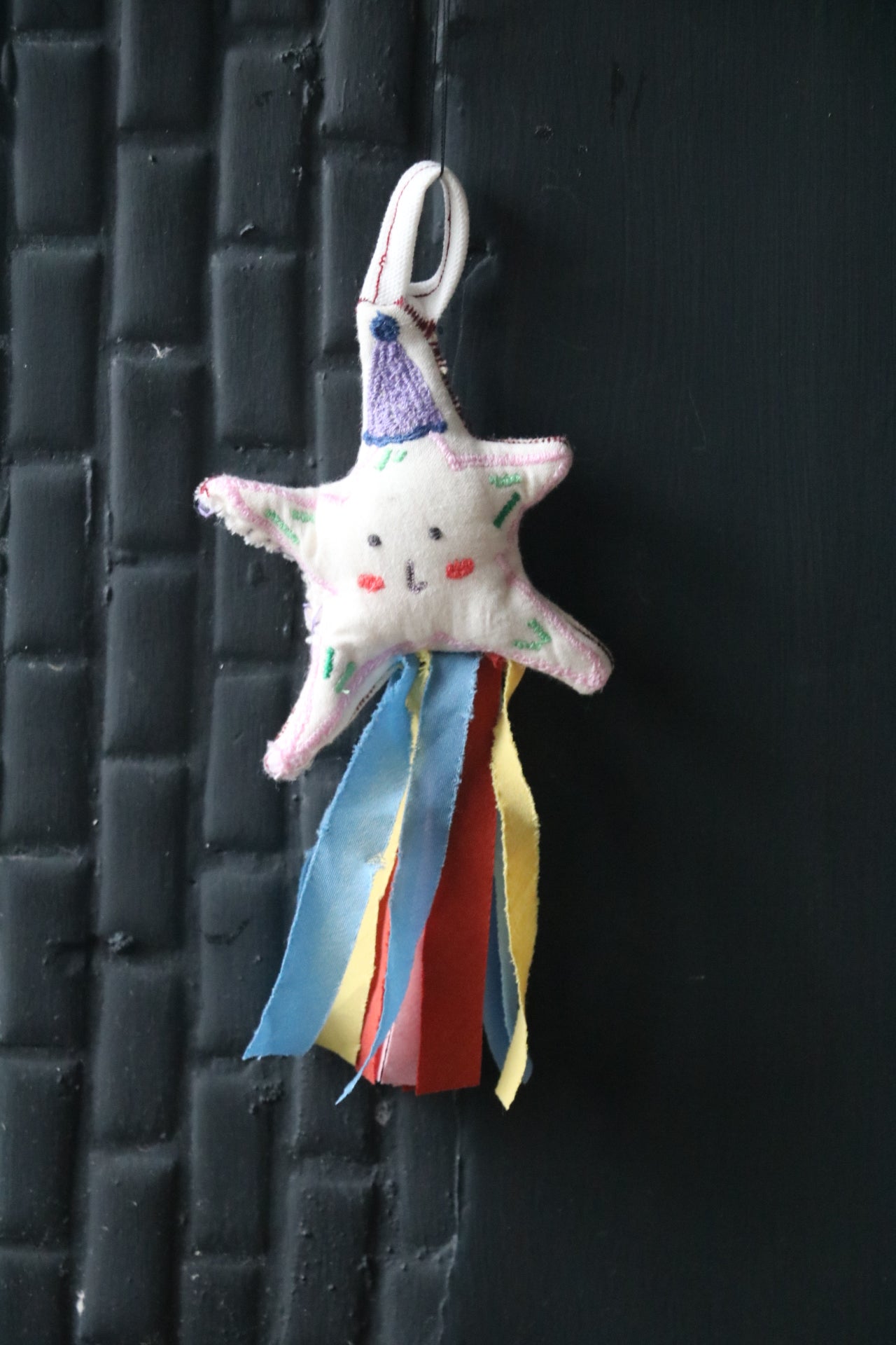 Handmade Shooting Star Christmas Ornament