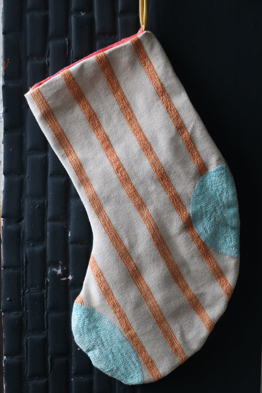 Handmade Christmas Stocking – 30×15 cm Style 4