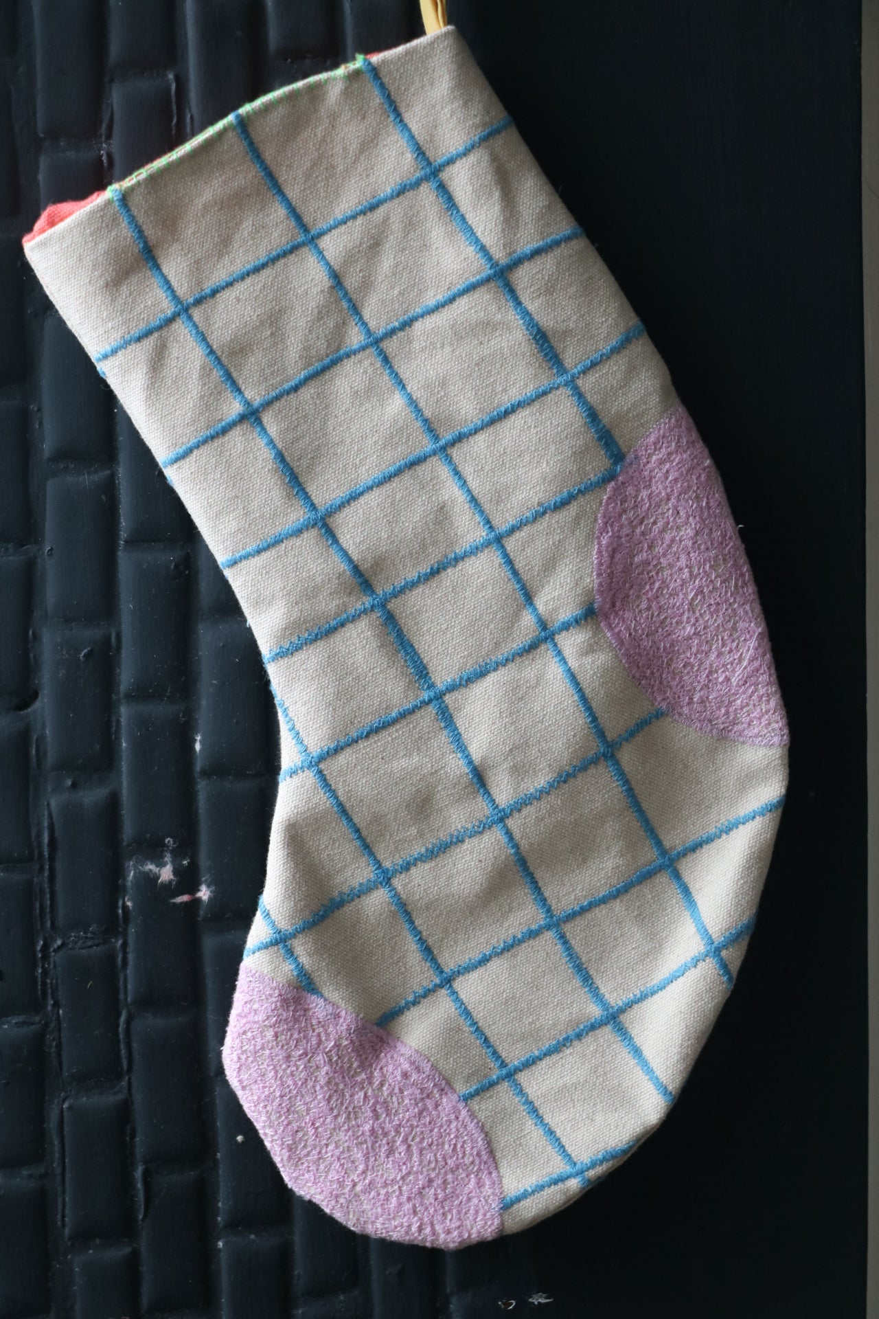 Handmade Christmas Stocking – 30×15 cm Style 3