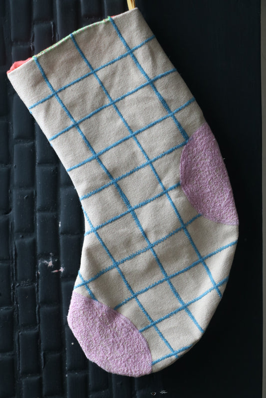 Handmade Christmas Stocking – 30×15 cm Style 3