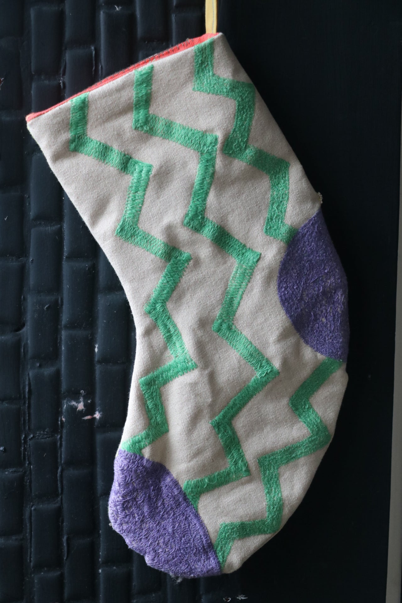 Handmade Christmas Stocking – 30×15 cm Style 2