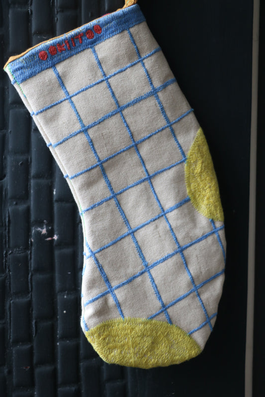 Handmade Christmas Stocking – 30×15 cm