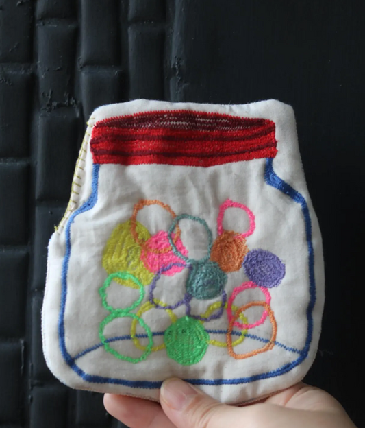 Handmade Candy Jar-Shaped Coaster