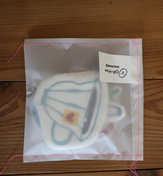 Handmade Shrimp-Shaped Coaster